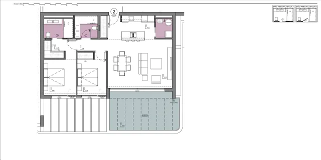 Apartamento de 2 dormitorios de lujo a la venta en Calpe – Exclusividad junto al Mediterráneo — 21
