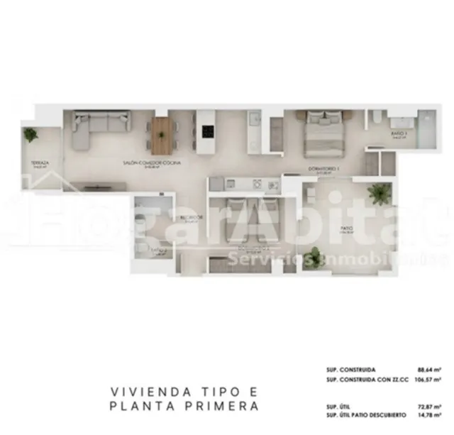 NUEVO A ESTRENAR CON GARAJE Y TRASTERO — 31