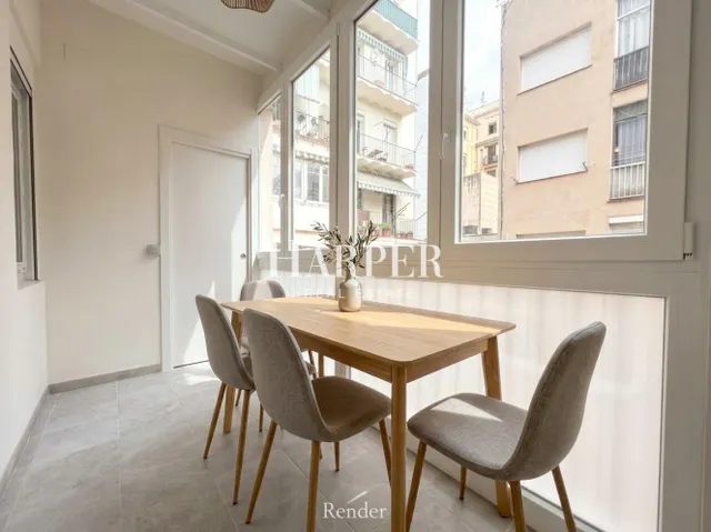 Piso reformado con elementos originales en el corazón de Vila de Gràcia 3hab — 6
