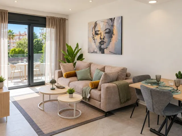 Apartamento de nueva construcción con 2 dormitorios y piscina comunitaria en Torrevieja — 6