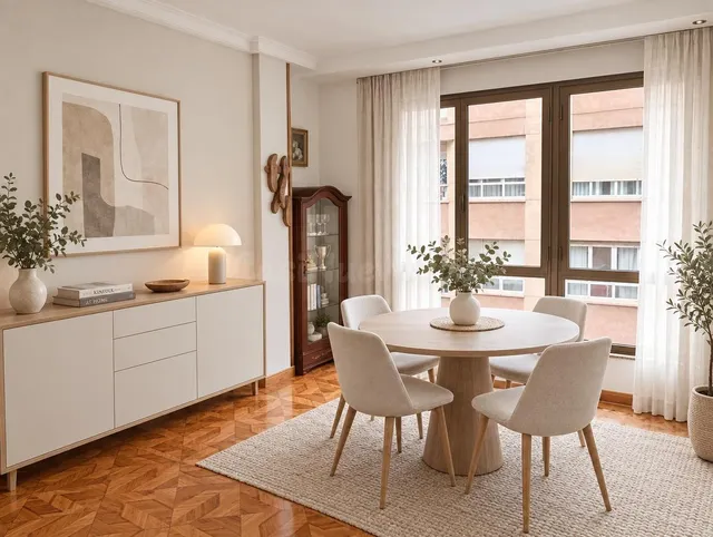 Gran piso de 4 habitaciones y 2 baños con galería y trastero - foto 2