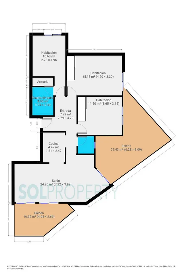 Apartamento 3 habitaciones 113m² en venta - Los Árboles — 43