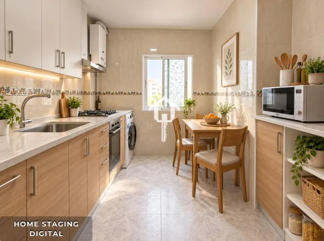 PISO EN VENTA EN ALICANTE. 66m2, 3 habitaciones, 1 BAÑO, CUARTA PLANTA SIN ASCENSOR. ZONA DE ALTOZANO — 30