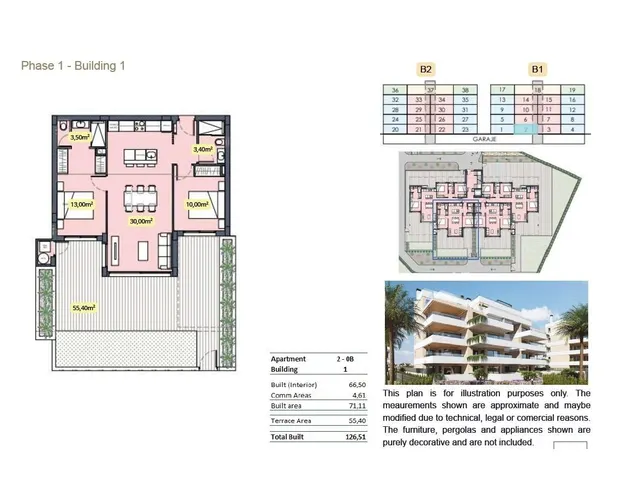 Apartamentos de lujo de nueva construcción en venta en el complejo Santa Rosalia Lake and Life Resort, en Murcia — 19