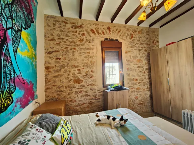 Parcela de 12.137 m2 con casa rústica habitable y bonitas vistas al mar y al Peñón de Ifach  - Benissa — 11