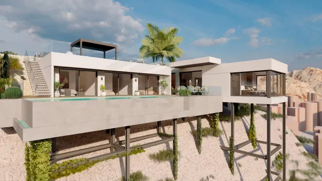 Villas modernas de lujo con vistas al campo de golf en Ciudad Quesada — 21