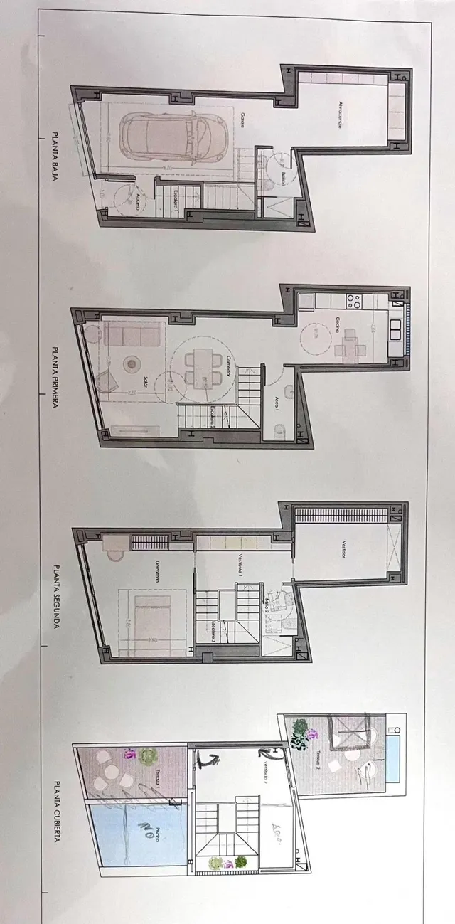 CASA DE DISEÑO A ESTRENAR CON GARAJE EN PILES CONSTRUIDA EN 2024. PISCINA CHILLOUT PRIVADA. — 29