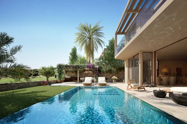Villa moderna en primera línea de golf con vistas al mar — 2