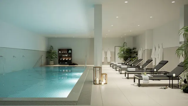 Apartamento primera planta de 3 dormitorios y 2 baños con vistas al mar. Mijas Costa — 18