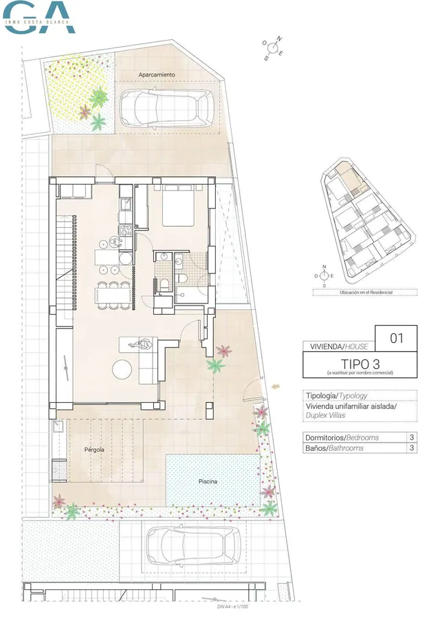 VILLA DE OBRA NUEVA EN HONDON DE LAS NIEVES — 28