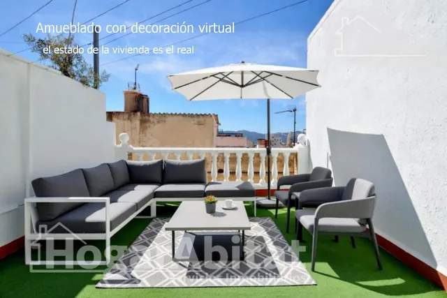 ¡CULLERA CENTRO! CASA BONITA, LUMINOSA Y REFORMADA CON TERRA