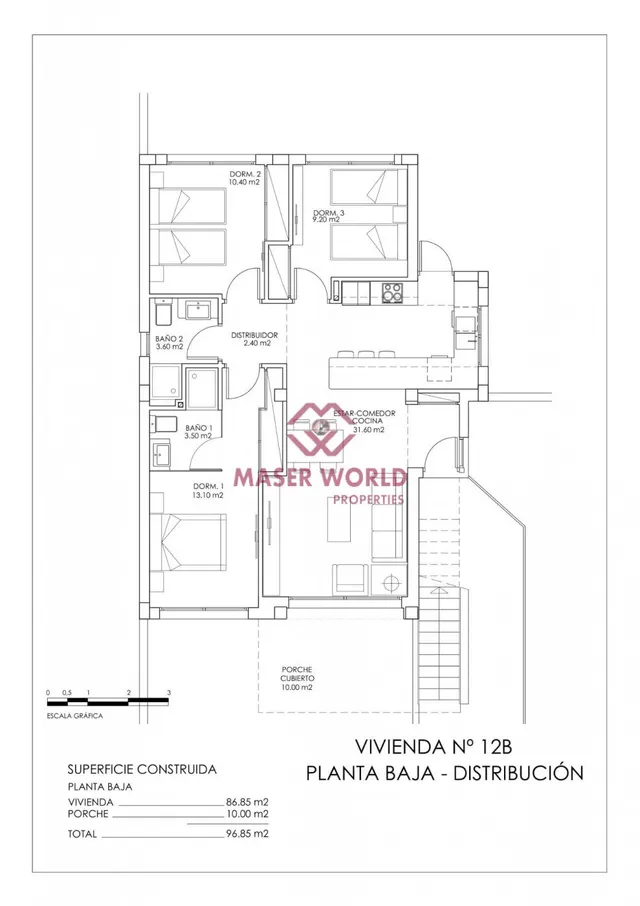 BUNGALOWS DE NUEVA CONSTRUCCIÓN EN SAN MIGUEL DE SALINAS — 24