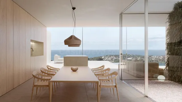 VILLA DE NUEVA CONSTRUCCIÓN CON VISTAS PANORÁMICAS AL MAR — 2