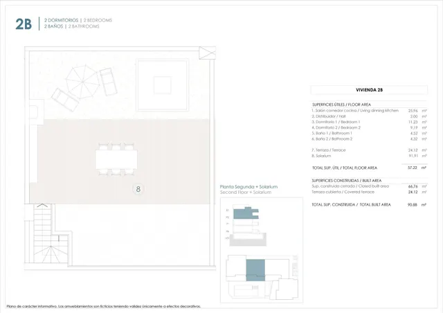 Apartamentos de nueva construcción en Benijófar con una ubicación céntrica — 8