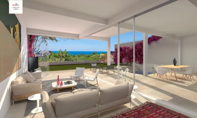 Villas urbanas en Marbella con magnificas vistas al mar. — 7