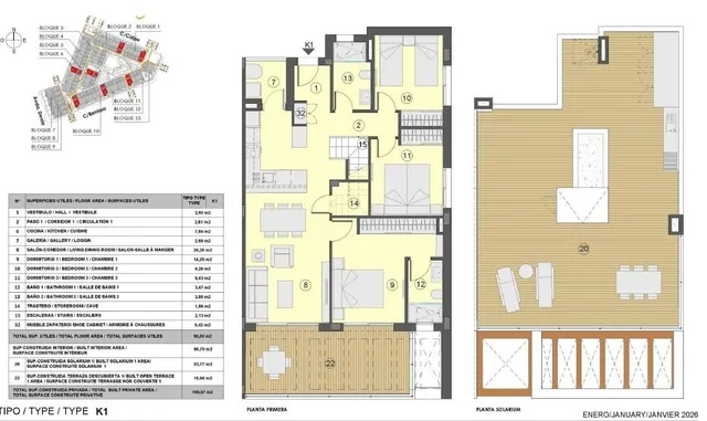 Apartamento 3 habitaciones 114m² en venta - Los balcones — 9