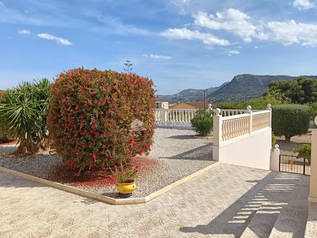 SE VENDE CHALET CON PISCINA EN BUEN ESTADO EN ASPE — 32