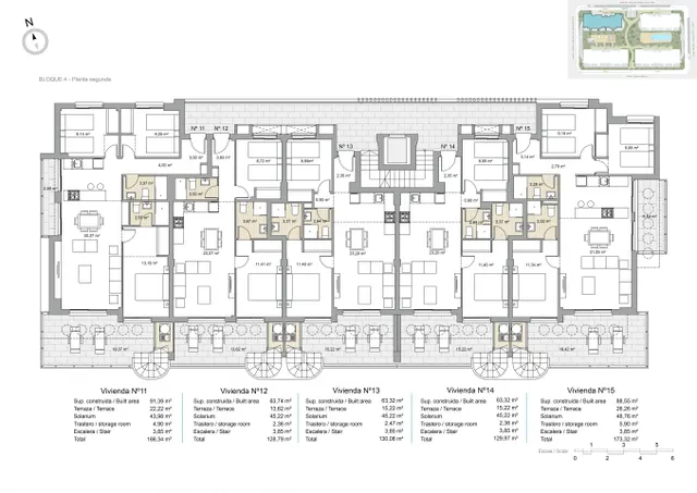 Ático 2 habitaciones 122m² en venta - Zona Pueblo — 7