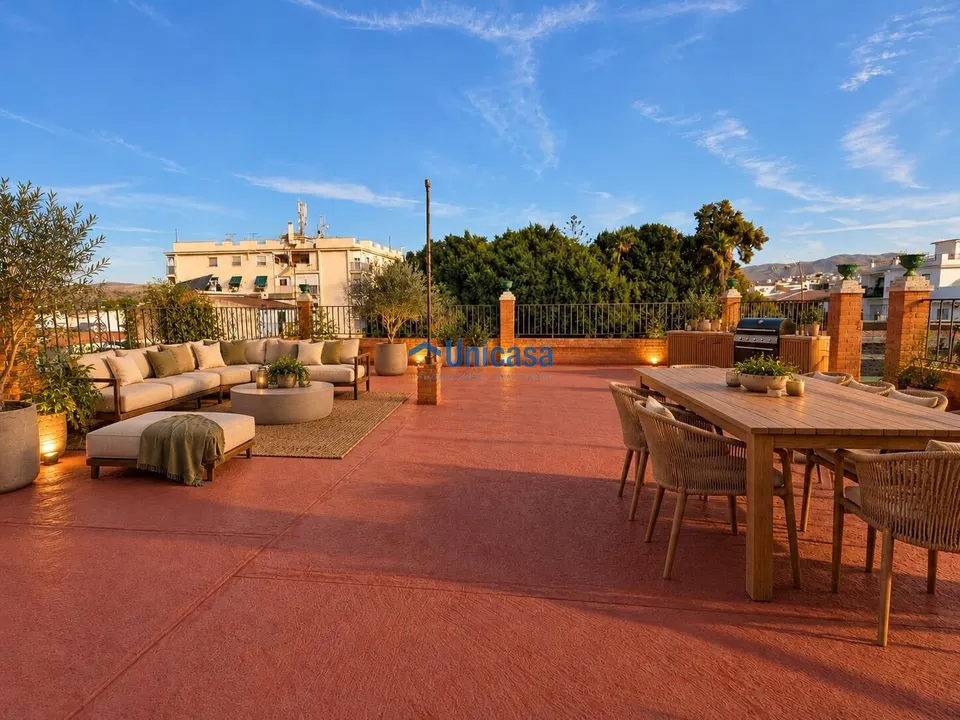 Planta alta · 123 m2 · 4 dormitorios · solárium de 60 m2