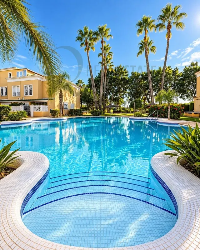 Exclusivo chalet adosado en Alicante golf, playa de san juan con piscina, terrazas y garaje — 2