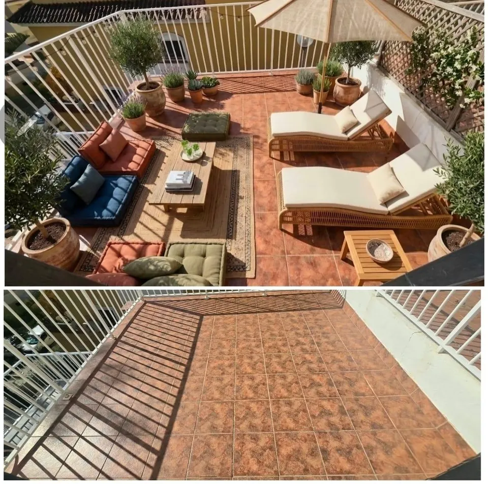 Casa adosada de 2 dormitorios con terrazas, piscina y garaje en Torremolinos