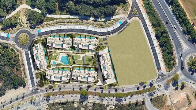 Apartamento de 1 dormitorio en obra nueva – Oeste de Estepona. Amplio jardín — 3