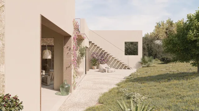 Exclusiva casa de pueblo que se construirá en Lloseta: diseñ - foto 4