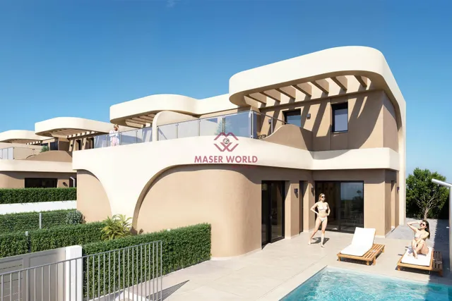 Modernas villas adosadas en Daya Nueva con diseño contemporáneo y excelentes conexiones — 2