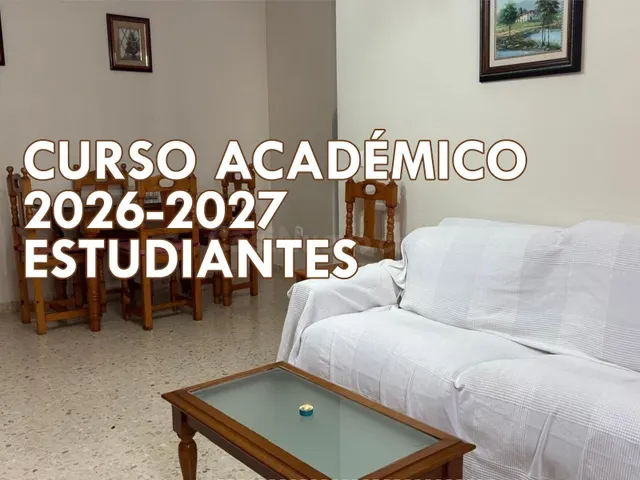 PISO DE 3 habitaciones PARA ESTUDIANTES EN JARDINES DE HÉRCU