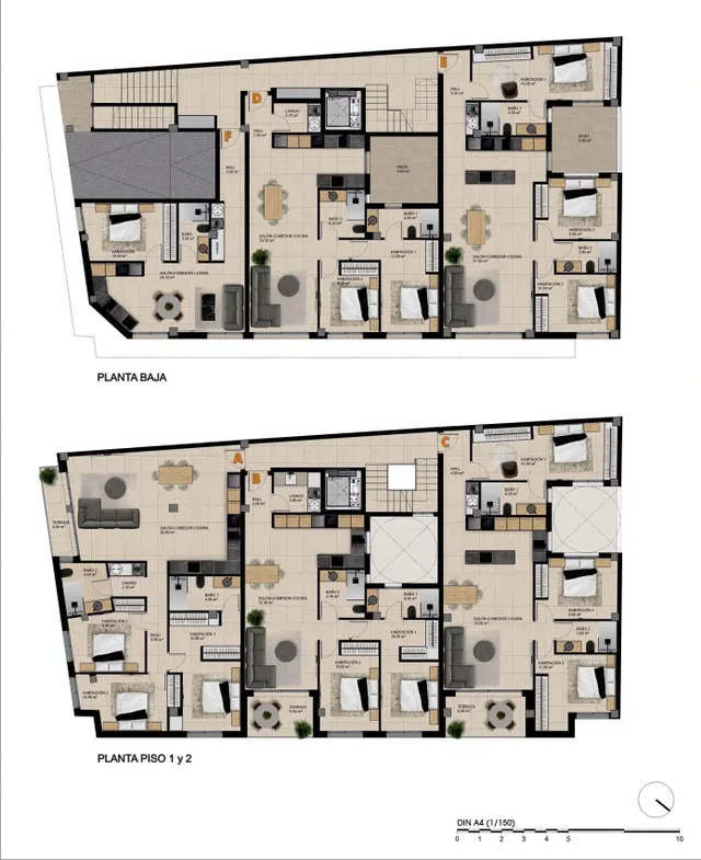 Apartamentos de nueva construcción en venta en Catral, Alicante, con piscina en la azotea — 8