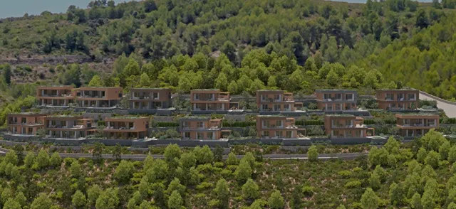 Villas de arquitectura organica de 3 dormitorios a la venta en Lliber, Costa Blanca. — 5