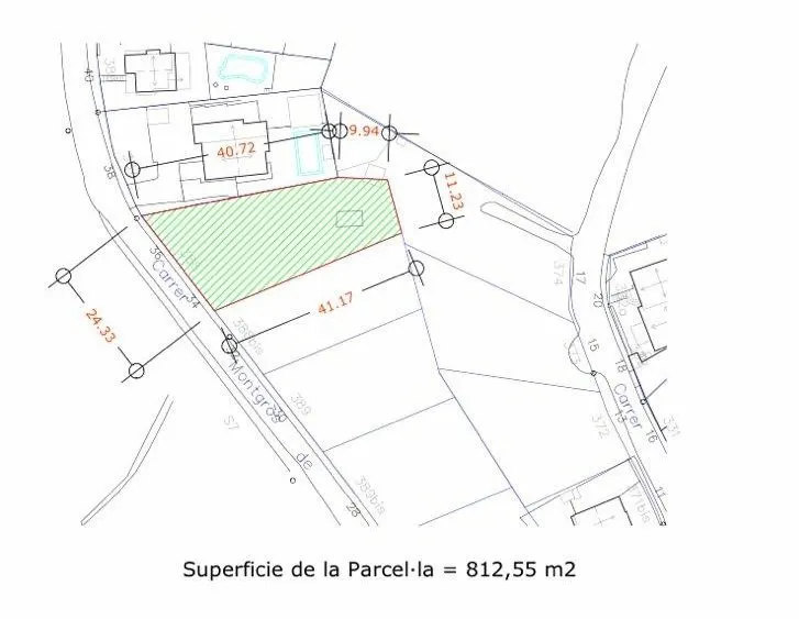 PARCELA EN URB VORA SITGES