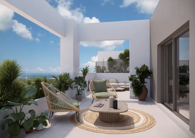 Apartamentos de nueva construcción con vistas al mar y al go - foto 2