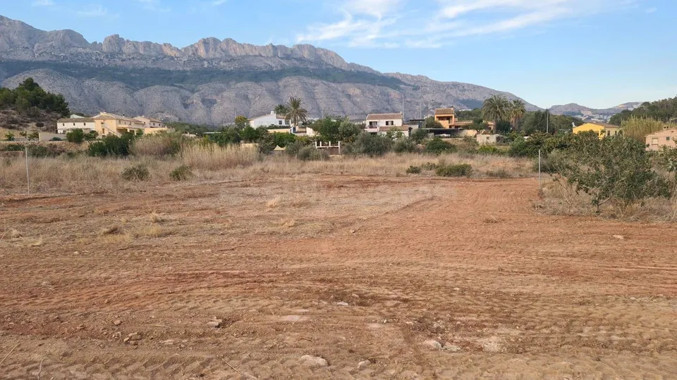 Finca no urbanizable en Altea