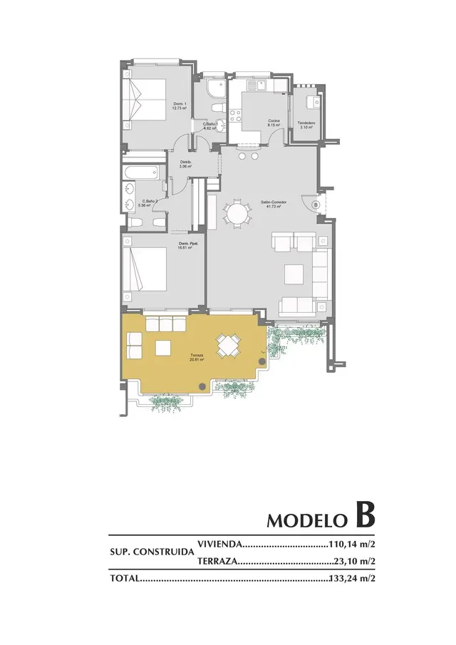 Apartamentos Llave en Mano en Venta en Lomas de Campoamor, Orihuela Costa — 24