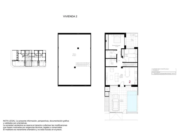 Bungalow 2 habitaciones 85m² en venta - Las esperanzas — 7