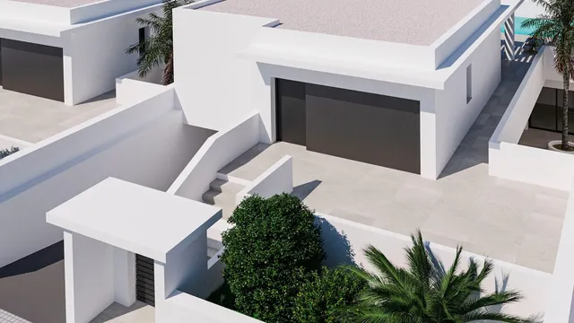 Moderna villa de lujo con 4 dormitorios y piscina privada con vistas a la montaña en Ciudad Quesada(Alicante) — 40