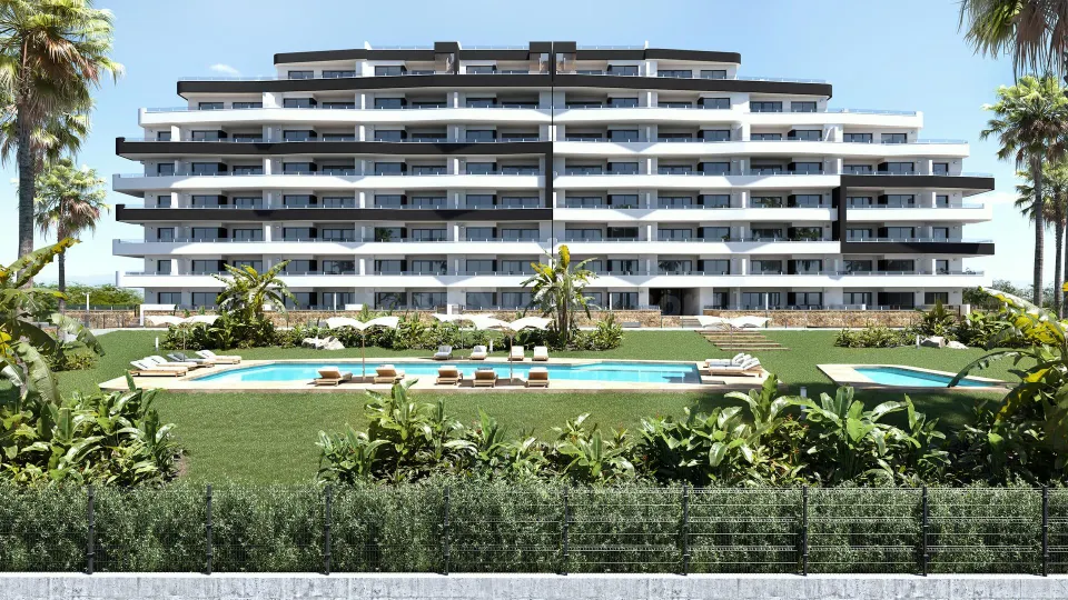 Apartamento luminoso 2 dormitorios 70m2 en San Miguel de Salinas