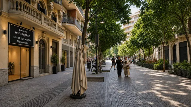 Restaurante con licencia c3 en traspaso en l´eixample esquerra — 2