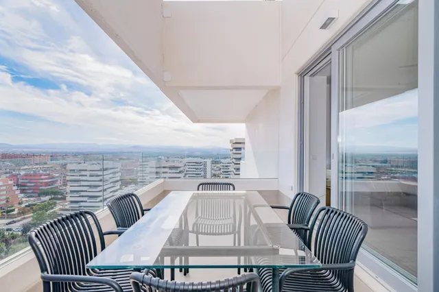 Apartamento premium de gran calidad de 1 dormitorio en torre noga del barrio de albayda con una terraza con vistas panoramicas — 34