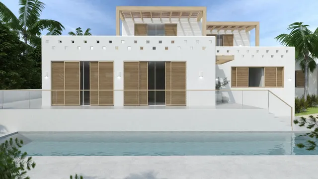 Villa de nueva construcción con vistas al mar cerca de Moraira — 5