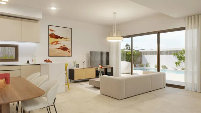 Exclusiva villa con piscina privada en La Finca Golf Resort - foto 2