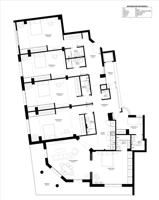 VENTA PISO EN MADRID ZONA BARRIO SALAMANCA REFORMA ÍNTEGRAL! - foto 5