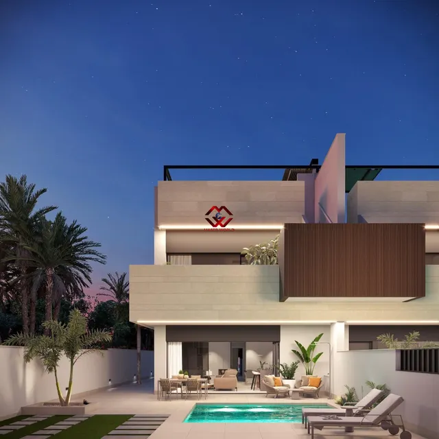 Promoción boutique de viviendas de nueva construcción con piscina privada en Pilar de la Horadada — 23
