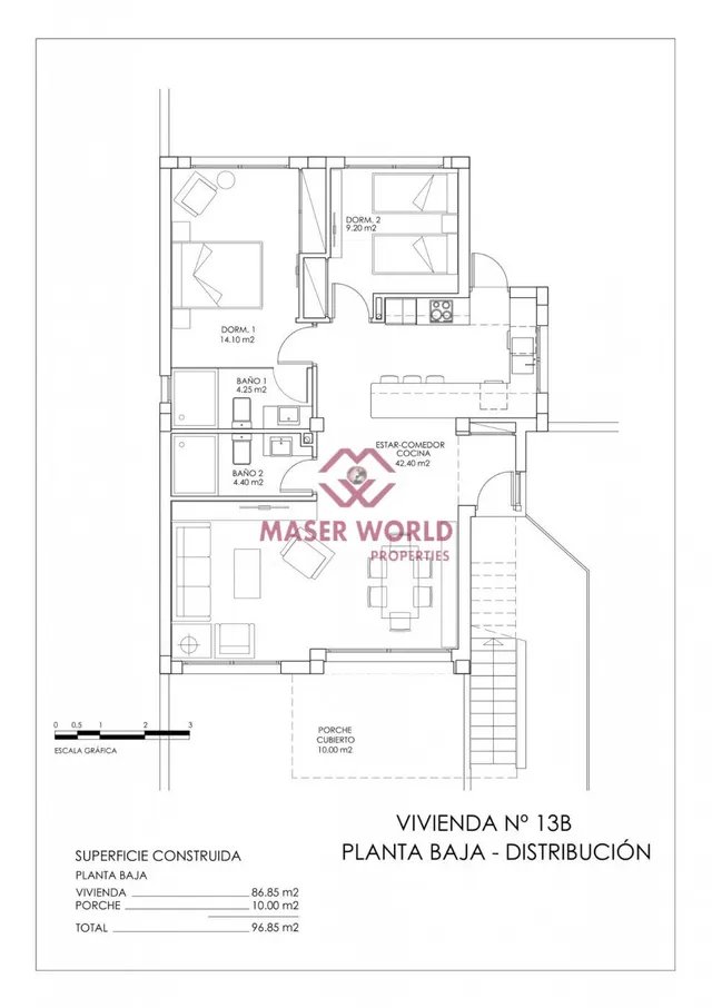 BUNGALOWS DE NUEVA CONSTRUCCIÓN EN SAN MIGUEL DE SALINAS — 24