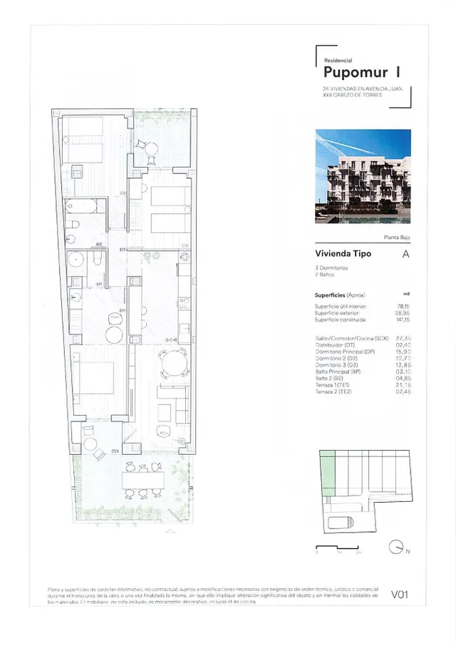 PROMOCION RESIDENCIAL PUPOMUR I, AL NORTE DE LA CIUDAD DE MU - foto 4