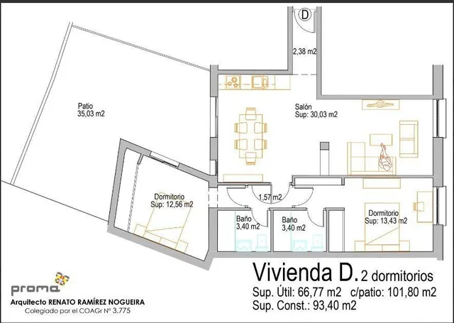 PISO NUEVO A ESTRENAR JUNTO A RECOGIDAS — 24