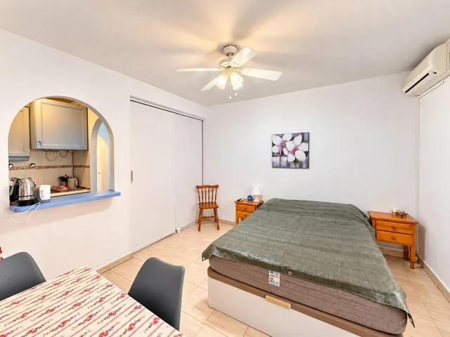 Estudio con zona de dormitorio extra y piscina — 15