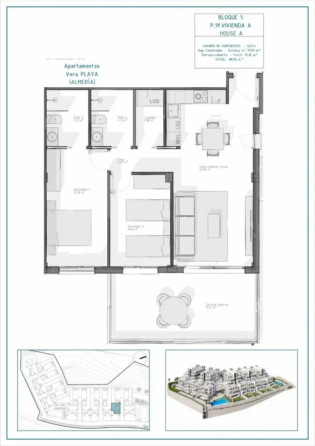 Apartamento 2 habitaciones 71m² en venta - Las Salinas — 9