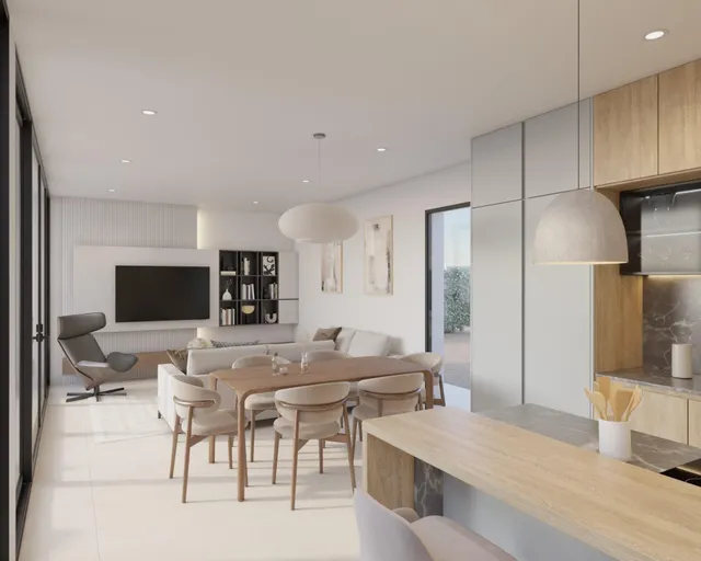 Exclusivas villas en primera línea de golf en Hacienda del Álamo, Costa Cálida — 4